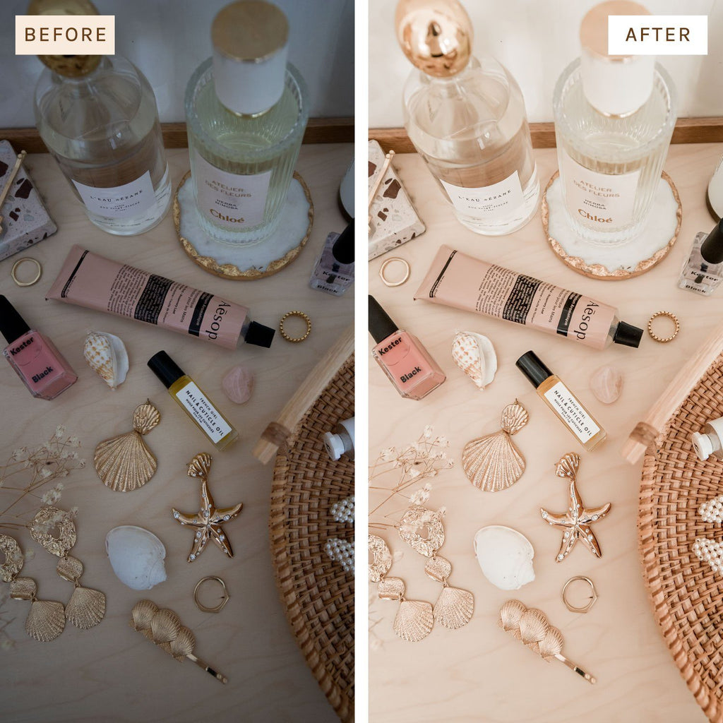 Gold Preset Pack presetsbykelsey 