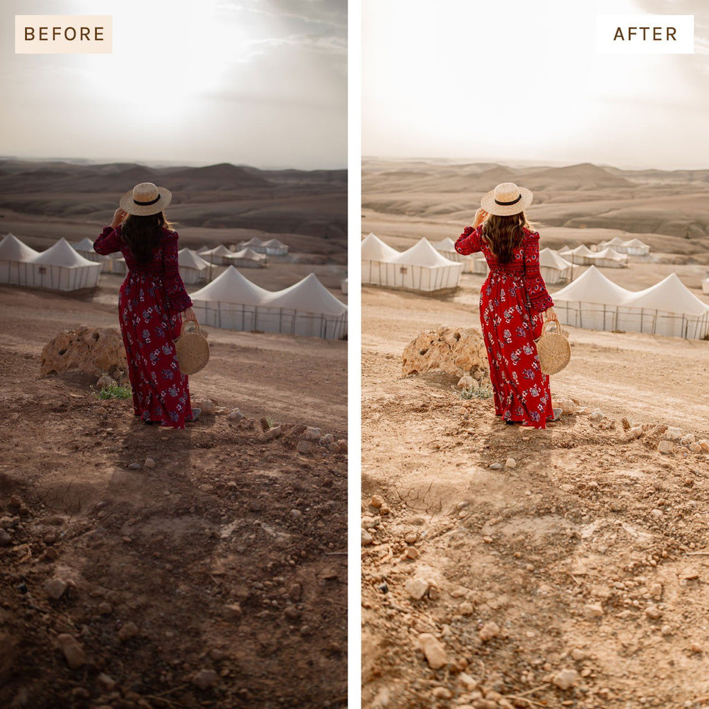 Gold Preset Pack presetsbykelsey 