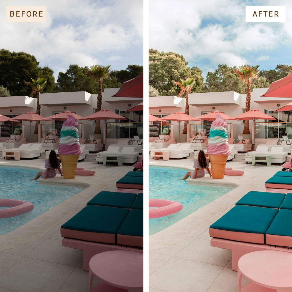 Ibiza Preset Pack presetsbykelsey 