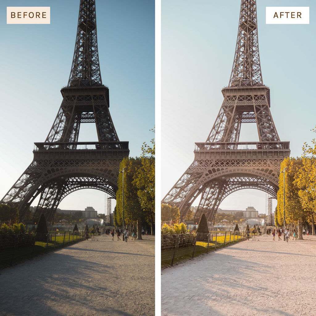 Paris Preset Pack presetsbykelsey 