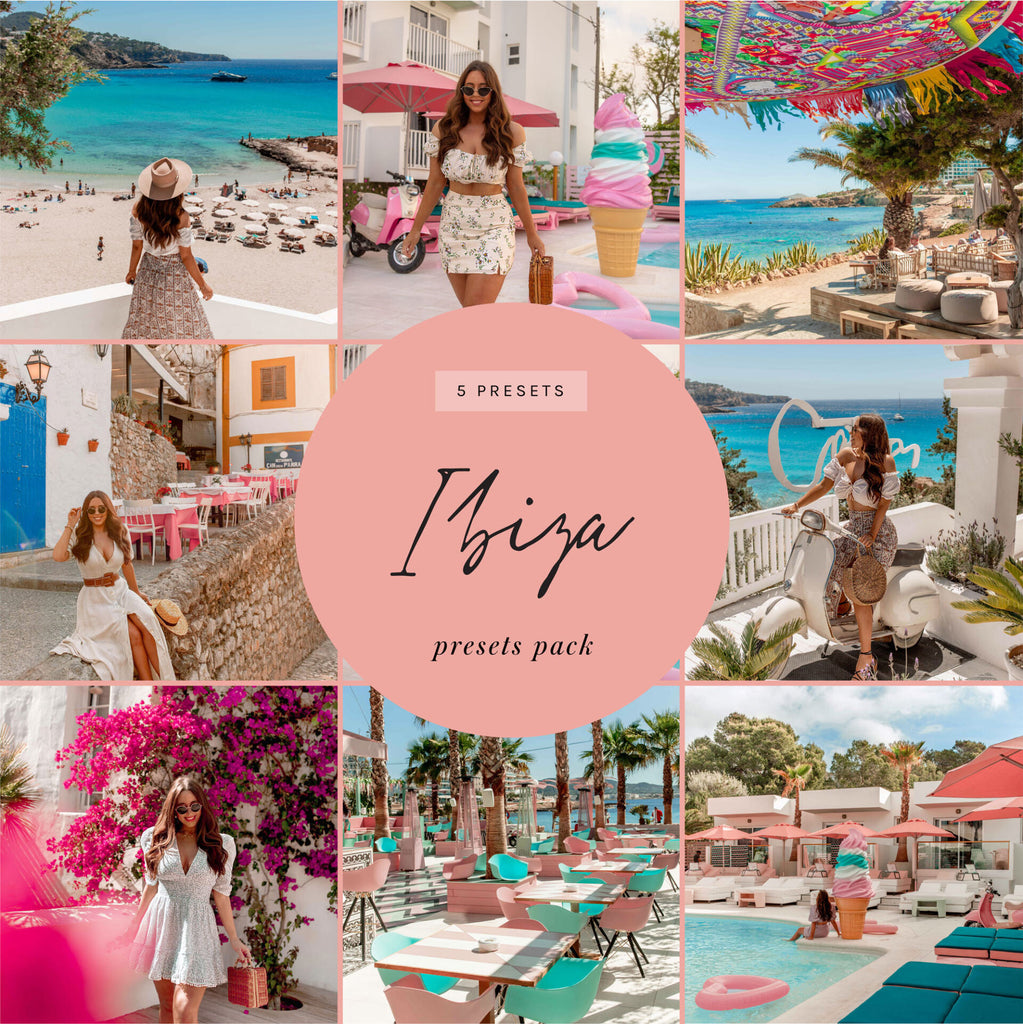 kelseyinlondon lightroom presets ibiza